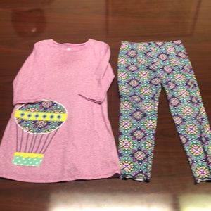 Girls pants set